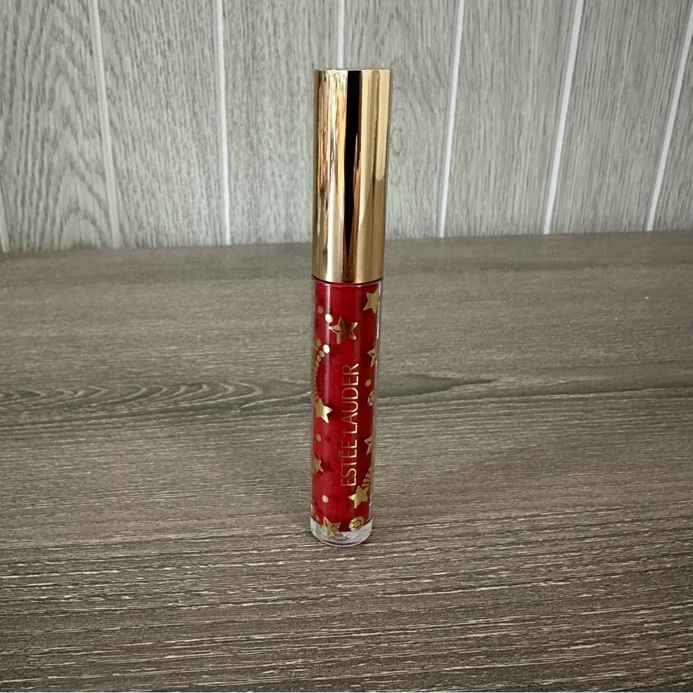 Estée Lauder Lip Gloss Ruby Quartz Red Limited Edition - Picture 5 of 8